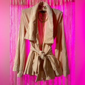 Wild fox Luxurious baby pink Women's Robe